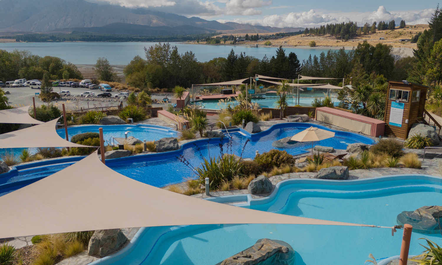 Tekapo, Pukaki, Ohau and Kids Aqua Play overview
