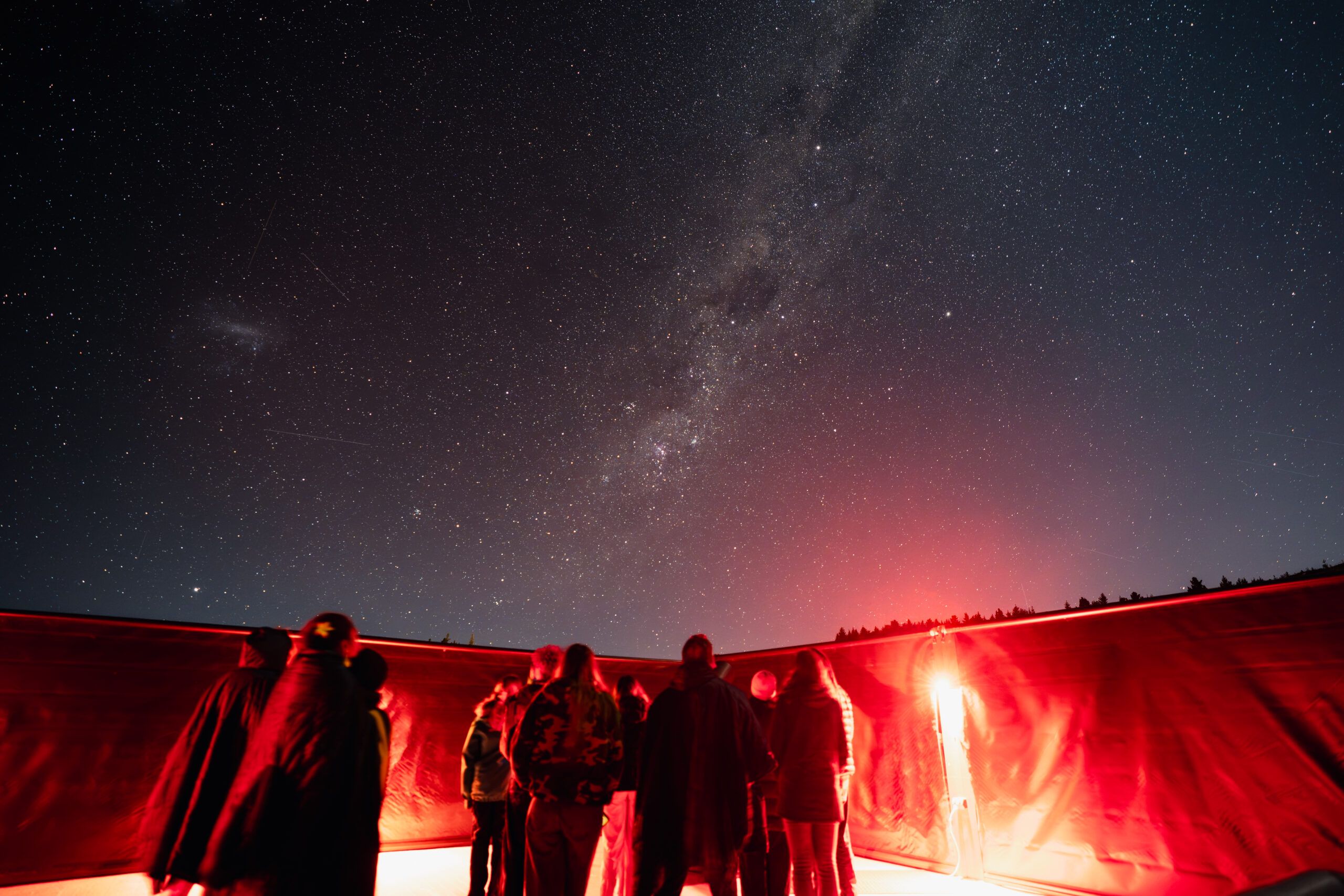 Stargazing tour under the night sky in Lake Tekapo