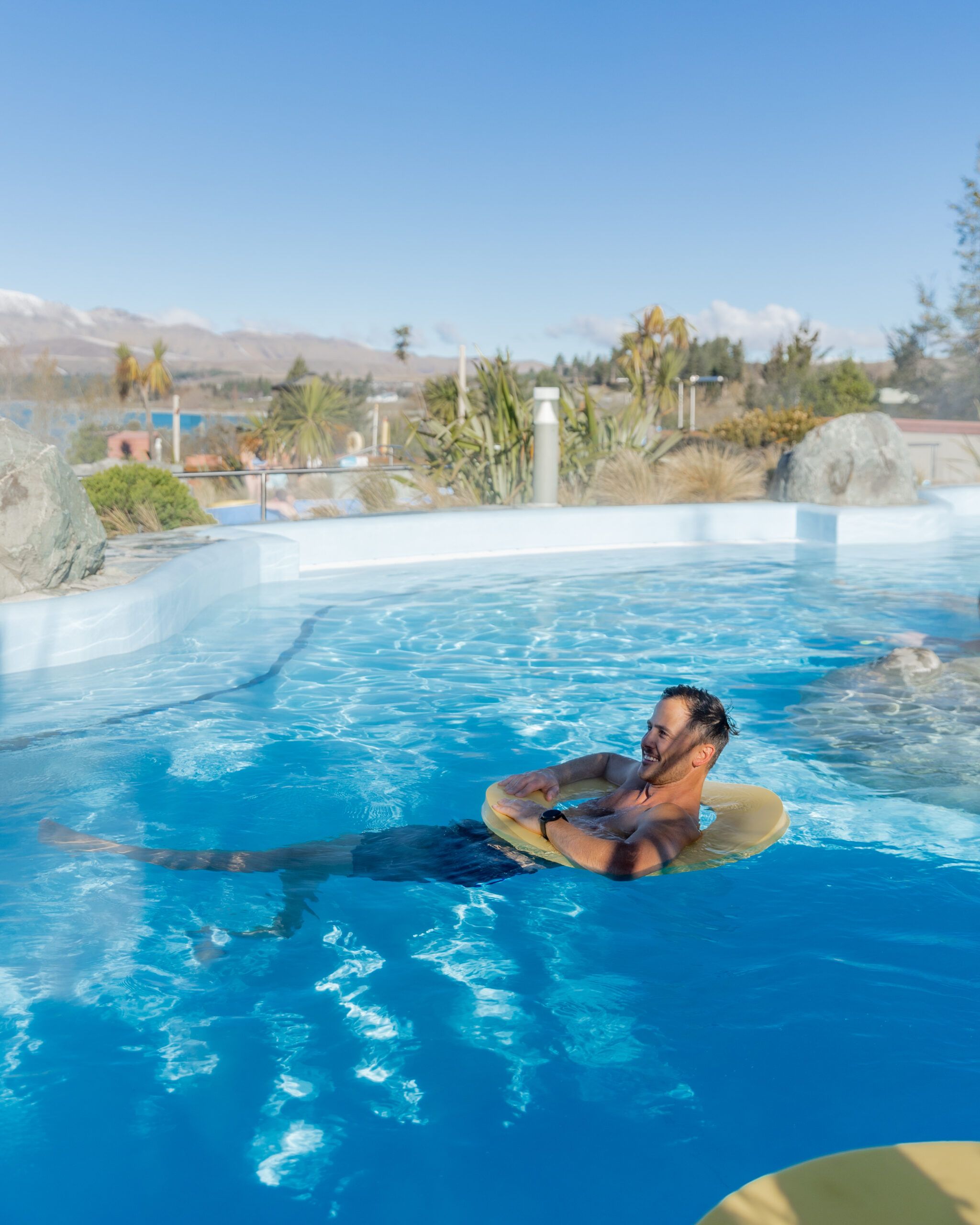 Hot pools at Tekapo Springs