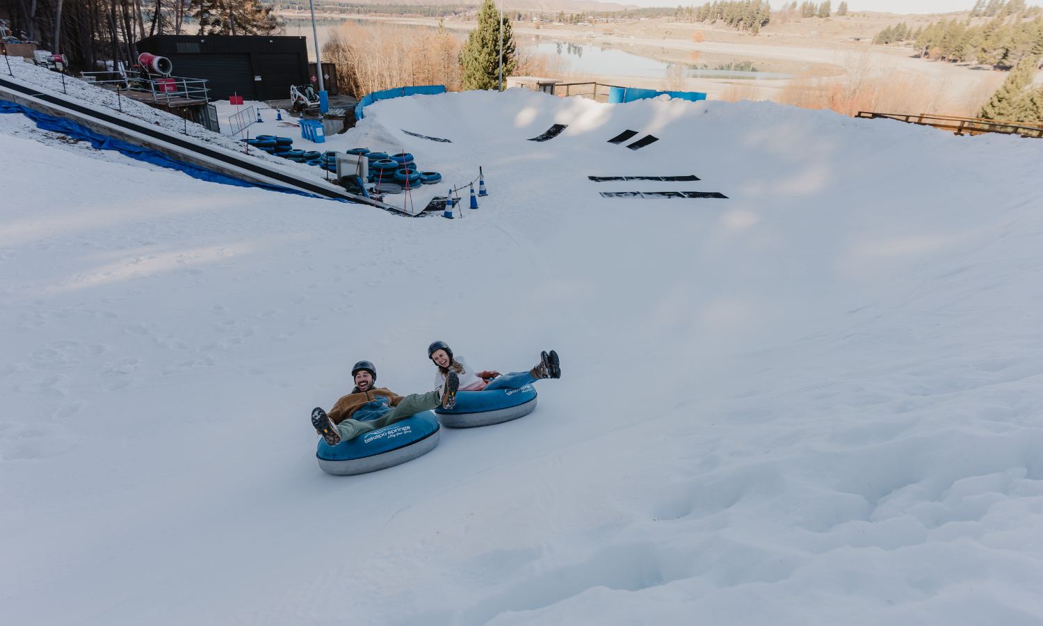 Snow Tube fun!