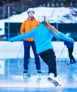 International size ice skating rink