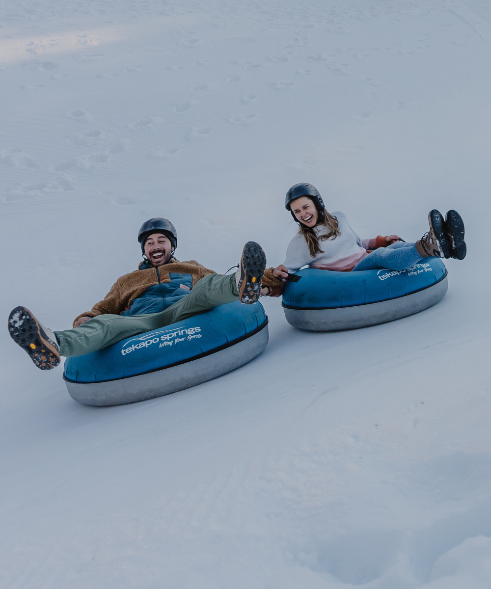 Snow Tube Winter Activity